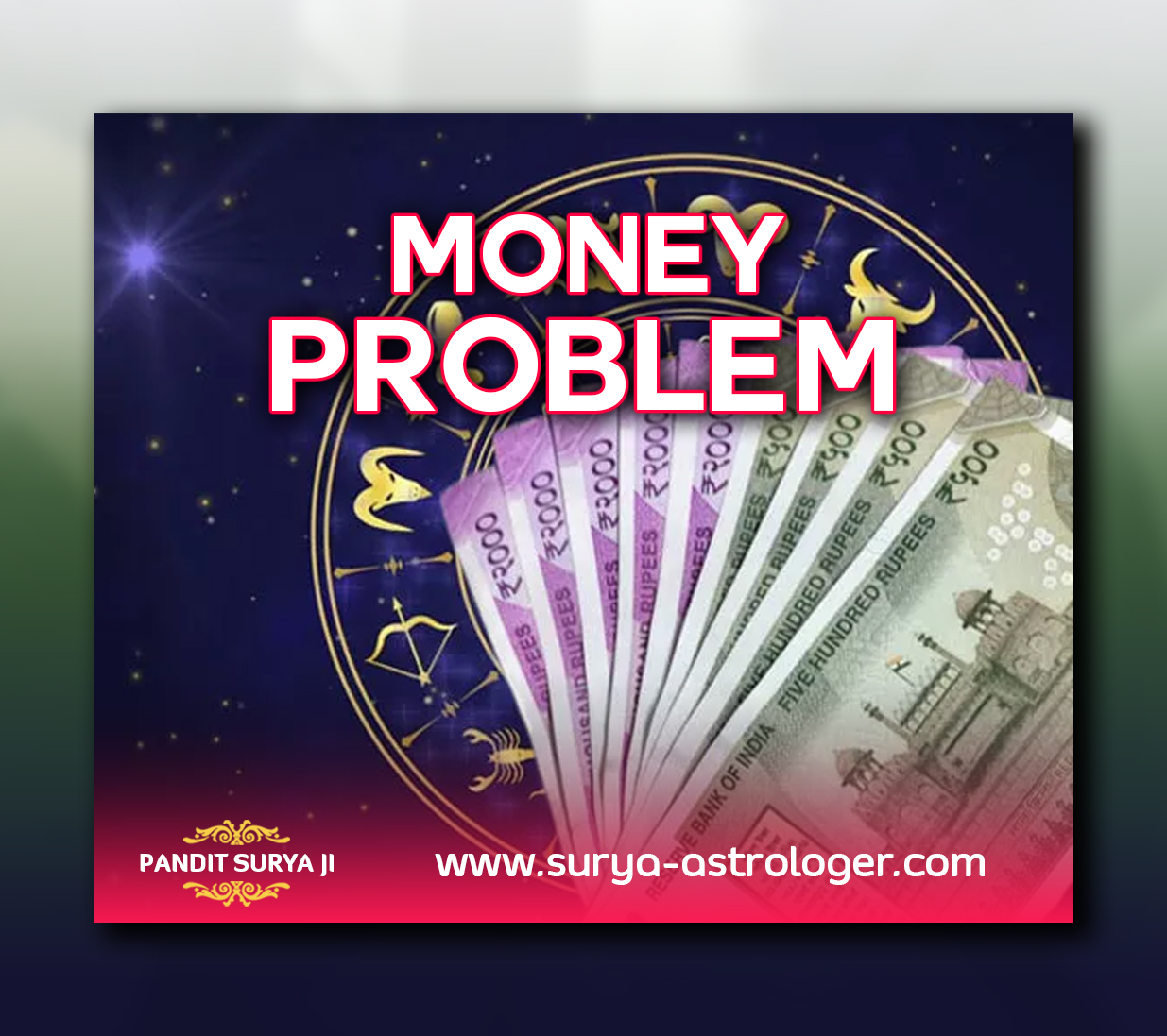 money problem astrologer surya can help